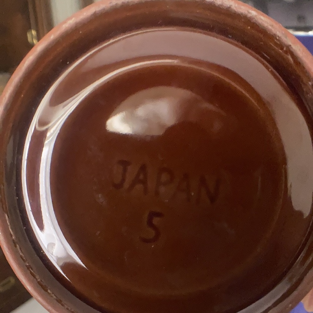 Vintage classic drip glazed tea pot - Picture 5 of 5
